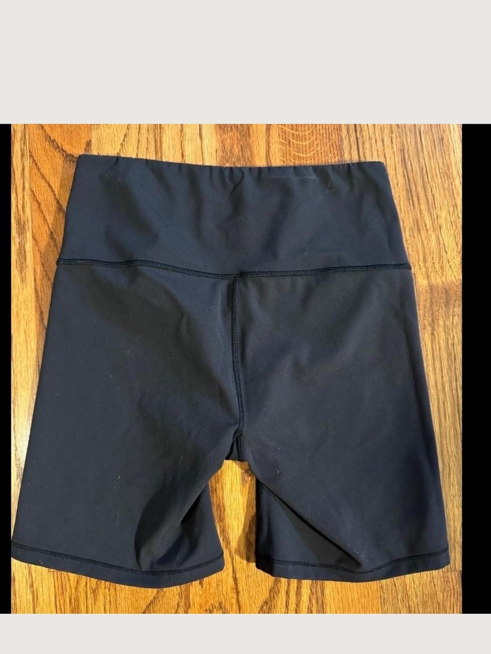SKIMS Black High-Waist Bike Shorts